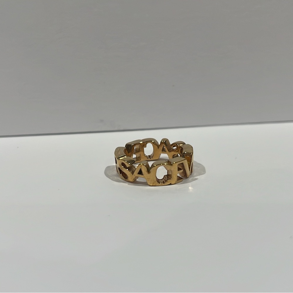Gold Versace Ring